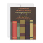 Book Club Meeting Invitations