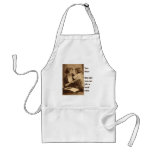 book club mother and daughter apron