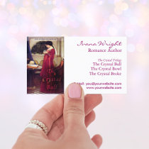 Book Cover ~ Author Business Card business cards