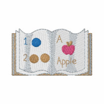 Book Embroidered Polo Shirt