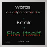 Book Fire Print