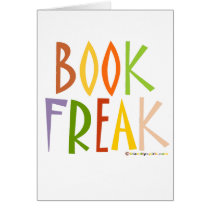 Book Freak Greeting Cards