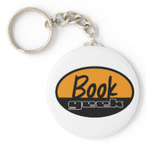 book geek key chain