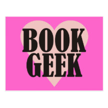 Book Geek Post Card
