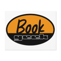 book geek post cards