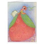Book Girl Card
