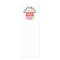 Book Happiness BOOKMARK Business Card Template