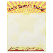 Book Launch Party Flyer