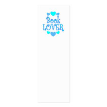 Book Lover Hearts BOOKMARK Business Cards