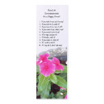 Book Mark - Mum's 10 Commandments Book Mark business cards