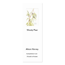 Book mark Woody Pear Business Card