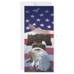 Book Marker - Eagle, Liberty Bell, U.S. Flag rack cards