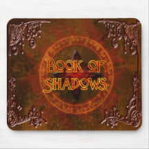 Book of Shadows Rustic Mousepad