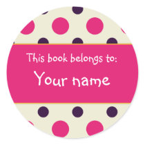 Book Plate - Customise with your name Stickers