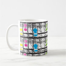 book shelf mug