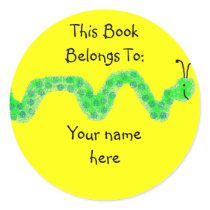 Book Worm, Book Plate