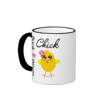 Book Worm Chick Mug