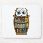 Bookcase Cartoon mousepads