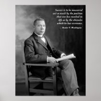 Booker T. Washington Quotation Posters