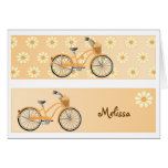 Bookmark Bicycle Greeting Card