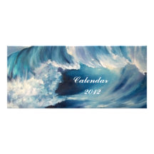 BOOKMARK CALENDAR CUSTOMISED RACK CARD