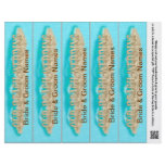 Bookmark Favours for Beach Wedding Party Favours
