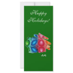 Bookmark Quadric Happy Holidays rack cards