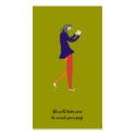 Bookmark Reading-while-walking business cards
