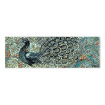 Bookmark, William Morris Peacock business cards