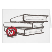 Books + An Apple | Customisable
