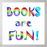 Books are Fun - Starting at $11.80 posters