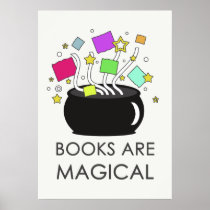Books Are Magical (Light) Print