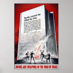 Books are Weapons posters