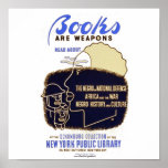 "Books Are Weapons" Print