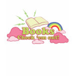 Books, Check em Out! t-shirts