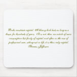 Books constitute capital.  A library book lasts... Mouse Pad