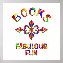Books Fabulous Fun Posters