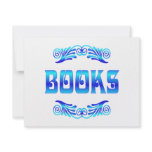 BOOKS invitations