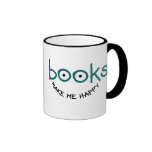 Books Make Me Happy Coffee Mug