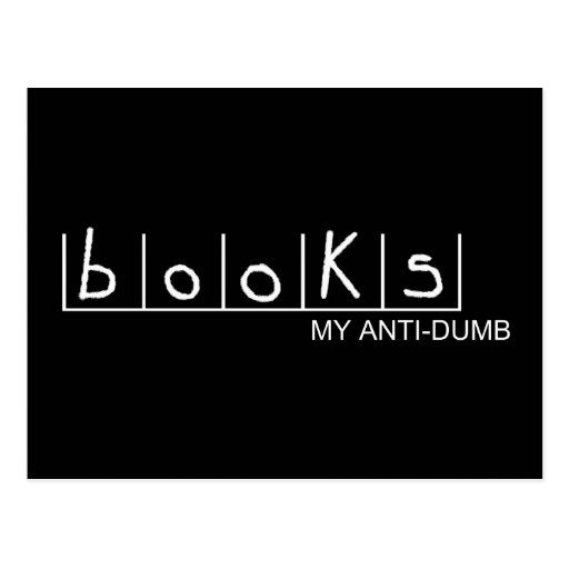Books: My Anti-Dumb Postcard
