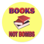 BOOKS NOT BOMBS