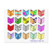 Books! Postcard