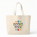 BOOKS ROCK CANVAS BAGS