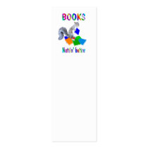 Books Squirrel BOOKMARK Business Card Template