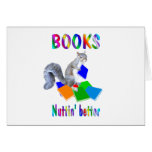 Books Squirrel Cards