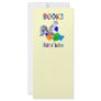 Books Squirrel Rack Card Template