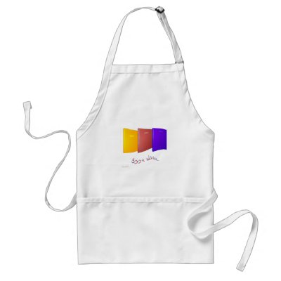 Bookwave-2 Aprons by mindprint9