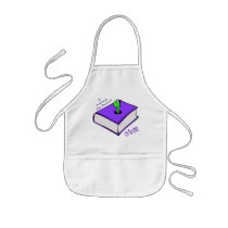 Bookworm 4th Grader - I love School Apron