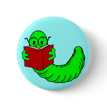 Bookworm Button