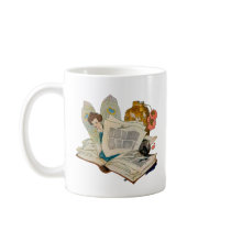 Bookworm Fairy Coffee Mug